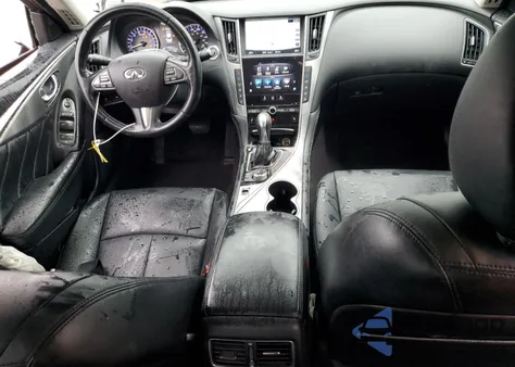 2015 Infiniti Q50 Base z USA, uszkodzony, nr VIN JN1BV7AP4FM339296